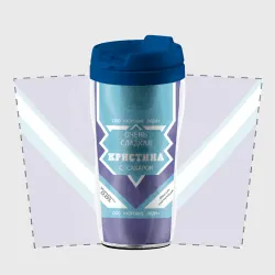 Термокружка-непроливайка Очень сладкая Кристина - фото 2