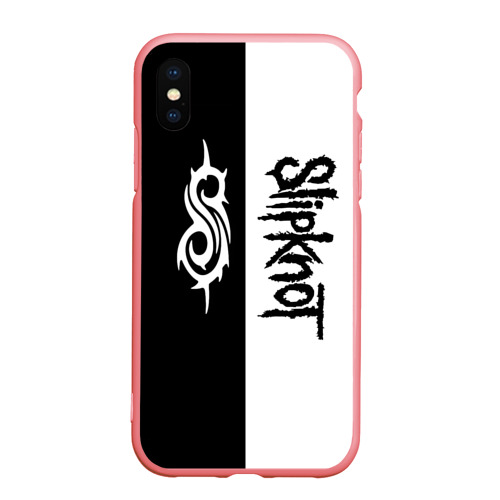 Чехол для iPhone XS Max матовый Slipknot, цвет баблгам