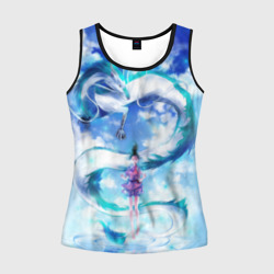 Женская майка 3D Унесенные призраками 7