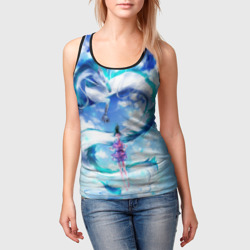 Женская майка 3D Унесенные призраками 7 - фото 2