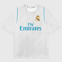 Мужская футболка oversize 3D Ramos 17-18