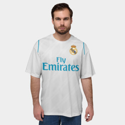 Мужская футболка oversize 3D Ramos 17-18 - фото 2