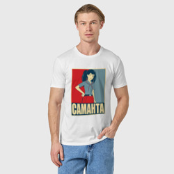 Мужская футболка хлопок Саманта - фото 2