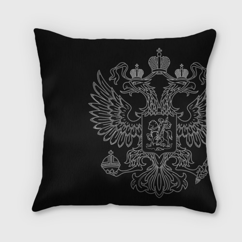 Подушка 3D Полиция белый герб РФ - фото 2