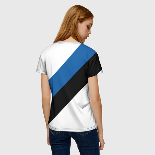 Женская футболка 3D Inter, цвет 3D печать - фото 4