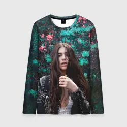 Мужской лонгслив 3D Dua Lipa