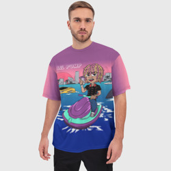 Мужская футболка oversize 3D Lil Pump - фото 2