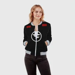 Женский бомбер 3D Cs:go - FaZe Clan 2018 - фото 2