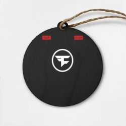 Деревянная игрушка круг Cs:go - FaZe Clan 2018