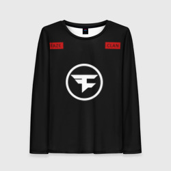 Женский лонгслив 3D Cs:go - FaZe Clan 2018