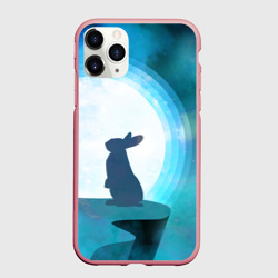 Чехол для iPhone 11 Pro Max матовый Влюбленная зайка