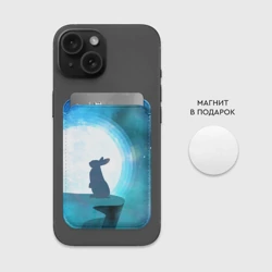 Картхолдер Magsafe магнитный Влюбленная зайка - фото 2