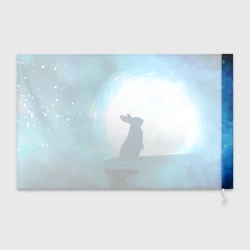 Флаг 3D Влюбленная зайка - фото 2