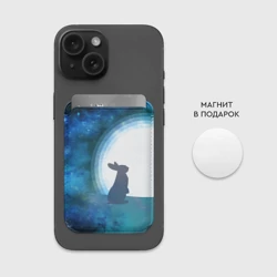 Картхолдер Magsafe магнитный Влюбленный зайчик - фото 2