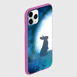 Чехол для iPhone 11 Pro матовый Влюбленный зайчик - фото 2