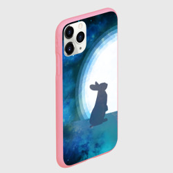 Чехол для iPhone 11 Pro Max матовый Влюбленный зайчик - фото 2