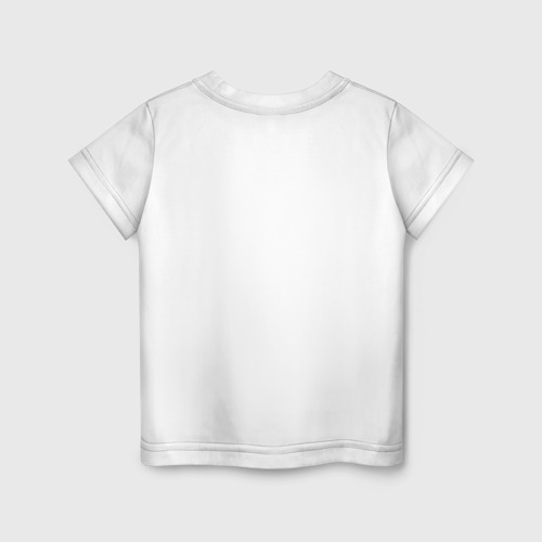 Детская футболка хлопок с принтом Do You Kno da wei, вид сзади #1