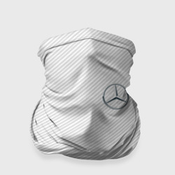 Бандана-труба 3D Mercedes Benz carbon