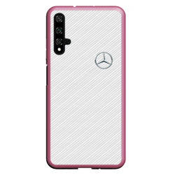 Чехол для Honor 20 Mercedes Benz carbon