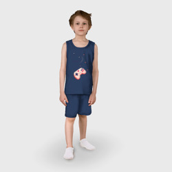 Детская пижама с шортами хлопок Perfect team - фото 2