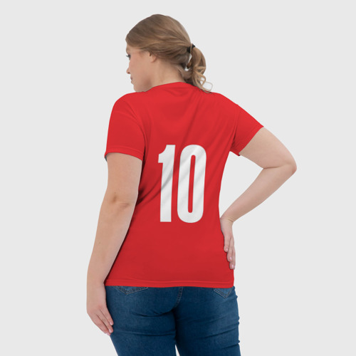 Женская футболка 3D Сергей Белов 10: Движение вверх, цвет 3D печать - фото 7
