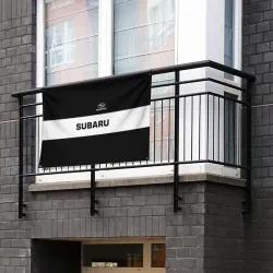 Флаг-баннер Subaru Субару - фото 2
