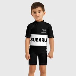Детский купальный костюм 3D Subaru Субару - фото 2