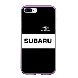 Чехол для iPhone 7Plus/8 Plus матовый Subaru Субару