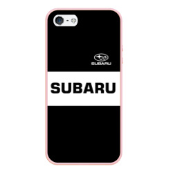 Чехол для iPhone 5/5S матовый Subaru Субару