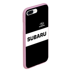 Чехол для iPhone 7Plus/8 Plus матовый Subaru Субару - фото 2