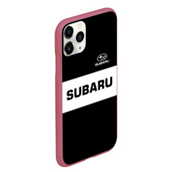 Чехол для iPhone 11 Pro Max матовый Subaru Субару - фото 2