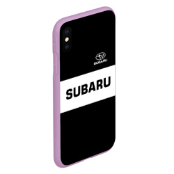 Чехол для iPhone XS Max матовый Subaru Субару - фото 2