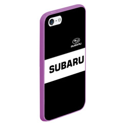 Чехол для iPhone 5/5S матовый Subaru Субару - фото 2