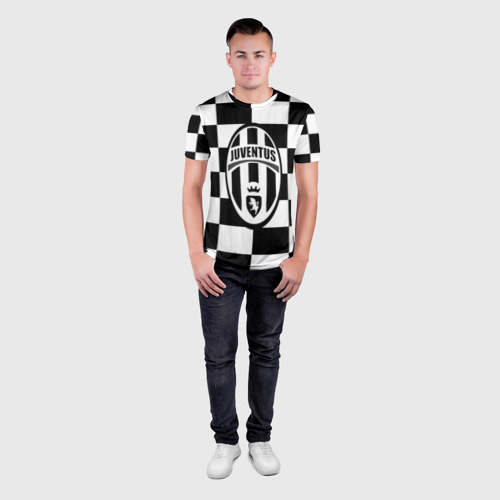 Мужская футболка 3D Slim Juventus, цвет 3D печать - фото 4