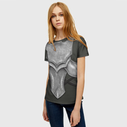 Женская футболка 3D Рыцарь - фото 2