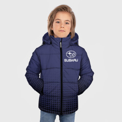 Зимняя куртка для мальчиков 3D Subaru sport - фото 2