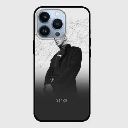 Чехол для iPhone 13 Pro Хаски Geometry