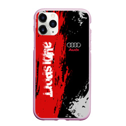 Чехол для iPhone 11 Pro Max матовый Audi sport Ауди спорт