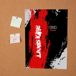 Постер Audi sport Ауди спорт - фото 2