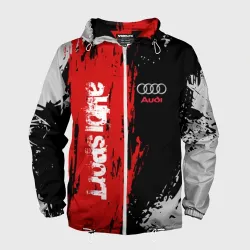 Мужская ветровка 3D Audi sport Ауди спорт