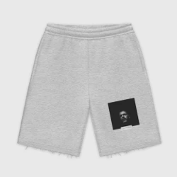 Мужские трикотажные шорты футер хлопок Смотрящий