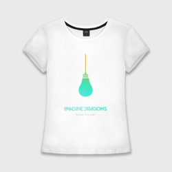 Женская футболка хлопок Slim Imagine Dragons
