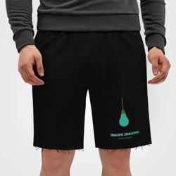 Мужские трикотажные шорты футер хлопок Imagine Dragons - фото 2