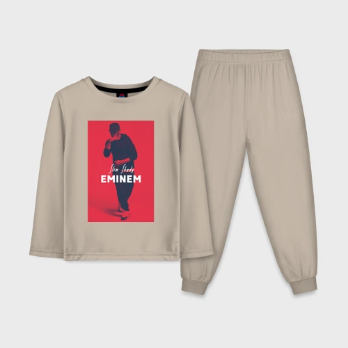Детская пижама с лонгсливом хлопок Eminem Slim Shady
