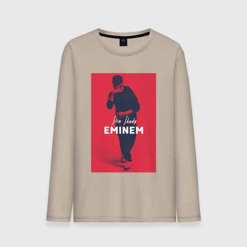 Мужской лонгслив хлопок Eminem Slim Shady