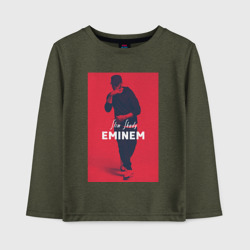Детский лонгслив хлопок Eminem Slim Shady