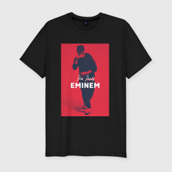 Мужская футболка хлопок Slim Eminem Slim Shady