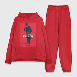 Женский костюм хлопок Oversize Eminem Slim Shady