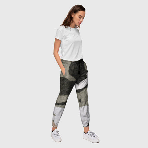 Женские брюки 3D Хакки цвет , цвет 3D печать - фото 5