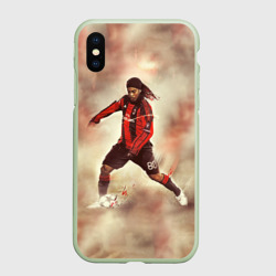 Чехол для iPhone XS Max матовый Ronaldinho